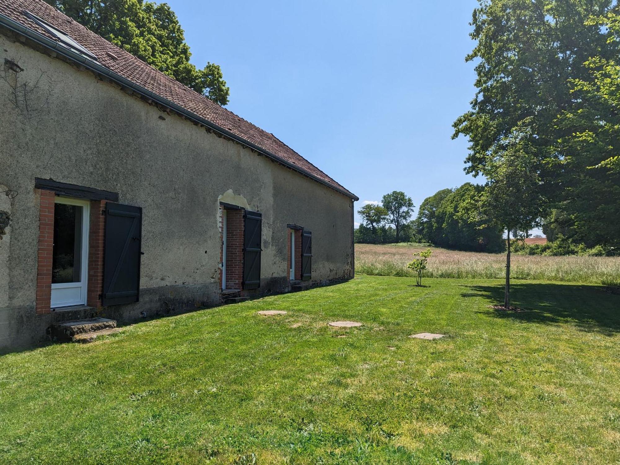 Willa Grande Ferme Renovee Avec Jardin Et Loisirs A Proximite - Fr-1-591-155 Pouligny-Notre-Dame Zewnętrze zdjęcie